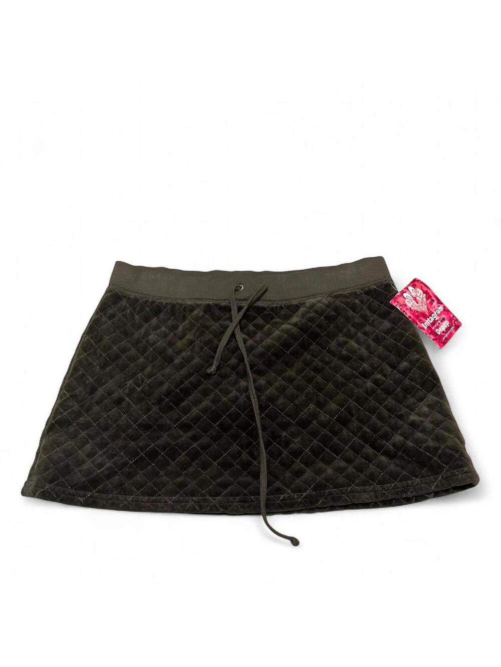 Y2K juicy couture quilted skirt